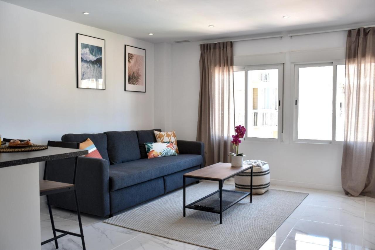 Myflats Deluxe Seafront Daire Arenales del Sol Dış mekan fotoğraf