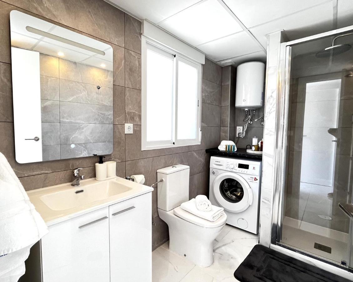 Myflats Deluxe Seafront Daire Arenales del Sol Dış mekan fotoğraf